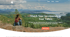 Desktop Screenshot of greenangels.com